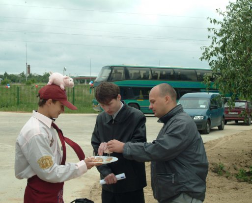 1 июля 2006 года, открытие завода, дека, паштет, колбаса, волоколамск, спартак, цска, певица слава, телеканалы, администрация, министр сельского хозяйства мо, кузнецов борис ярославович, кузнецова татьяна григорьевна, кузнецовы, продукты